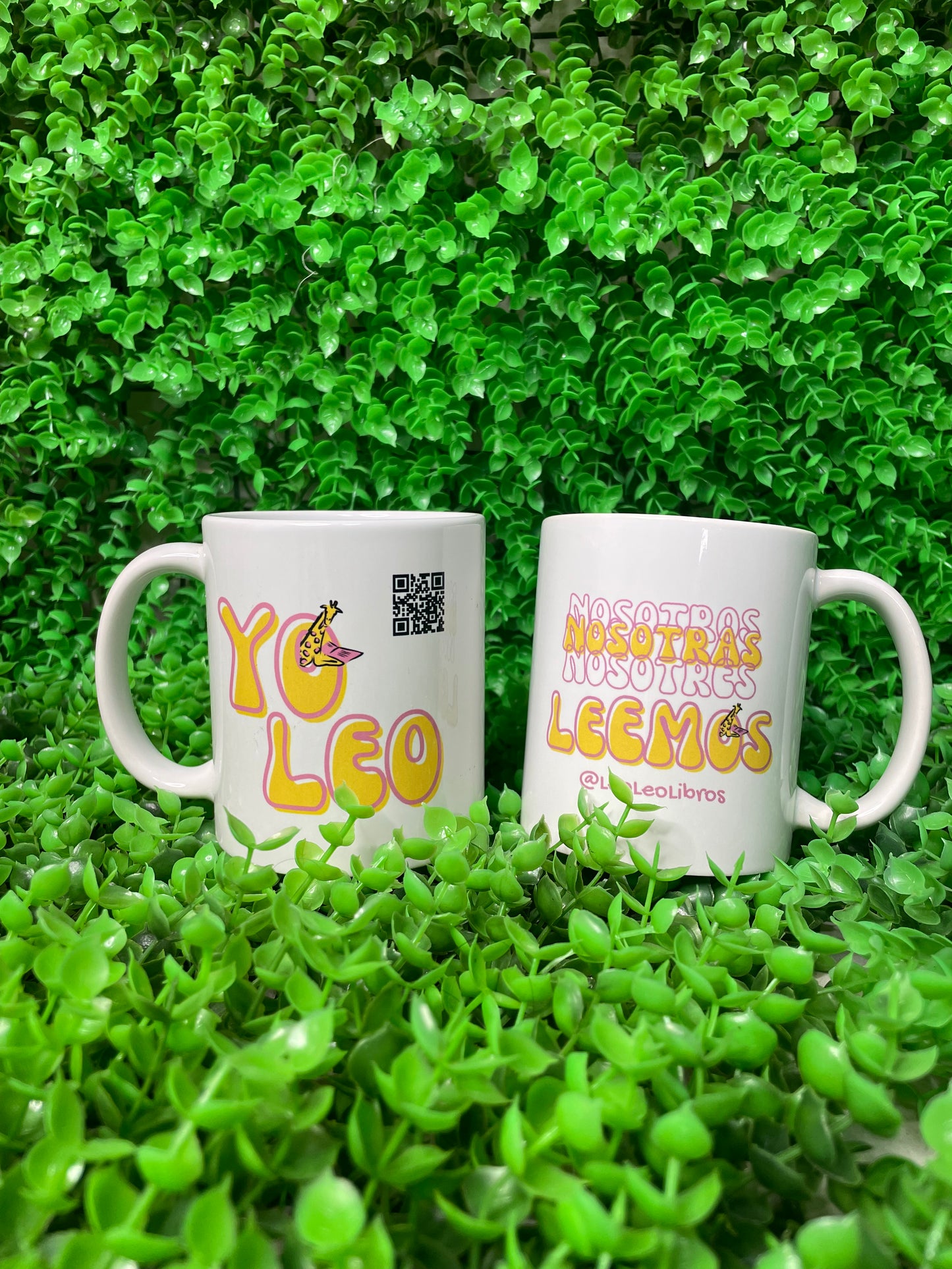 Taza "YO LEO"