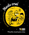 Mundo cruel, libro-juego de Wonder Ponder — portada