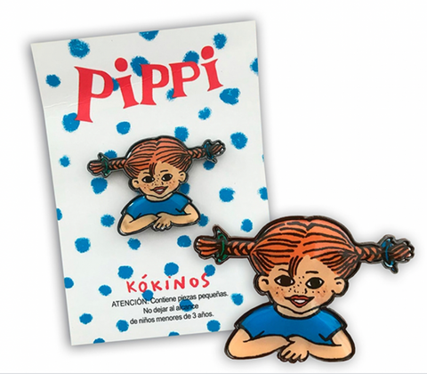 Pin Pippi Calzaslargas - Leo Leo Libros