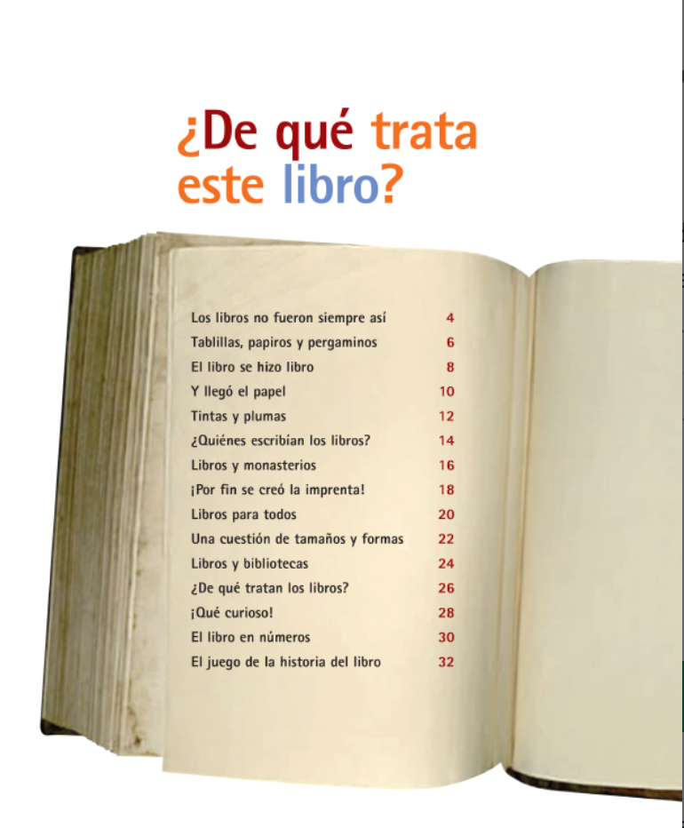 Los libros no fueron siempre así