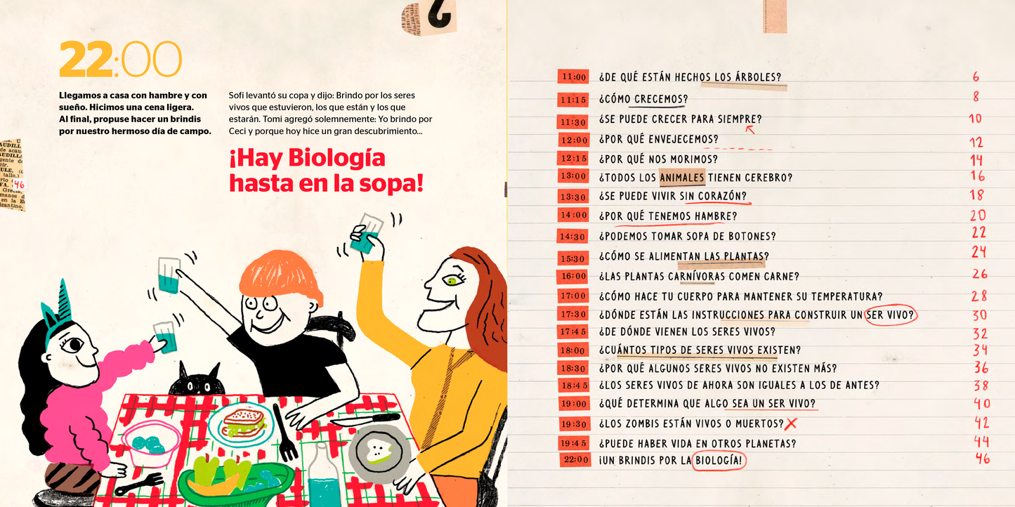 Biología hasta en la sopa