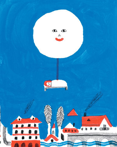 La luna con correa