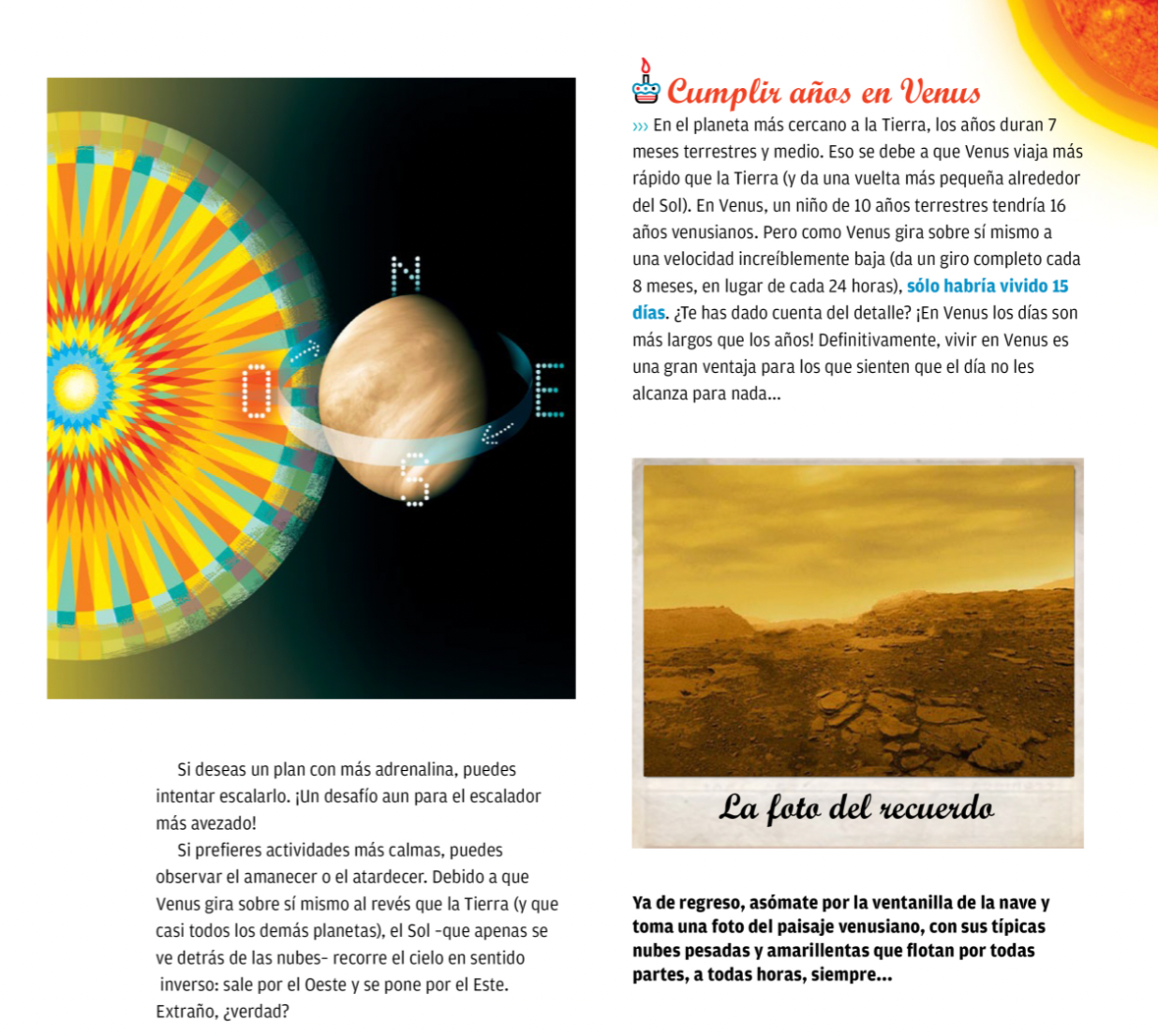 Guía turística del Sistema Solar