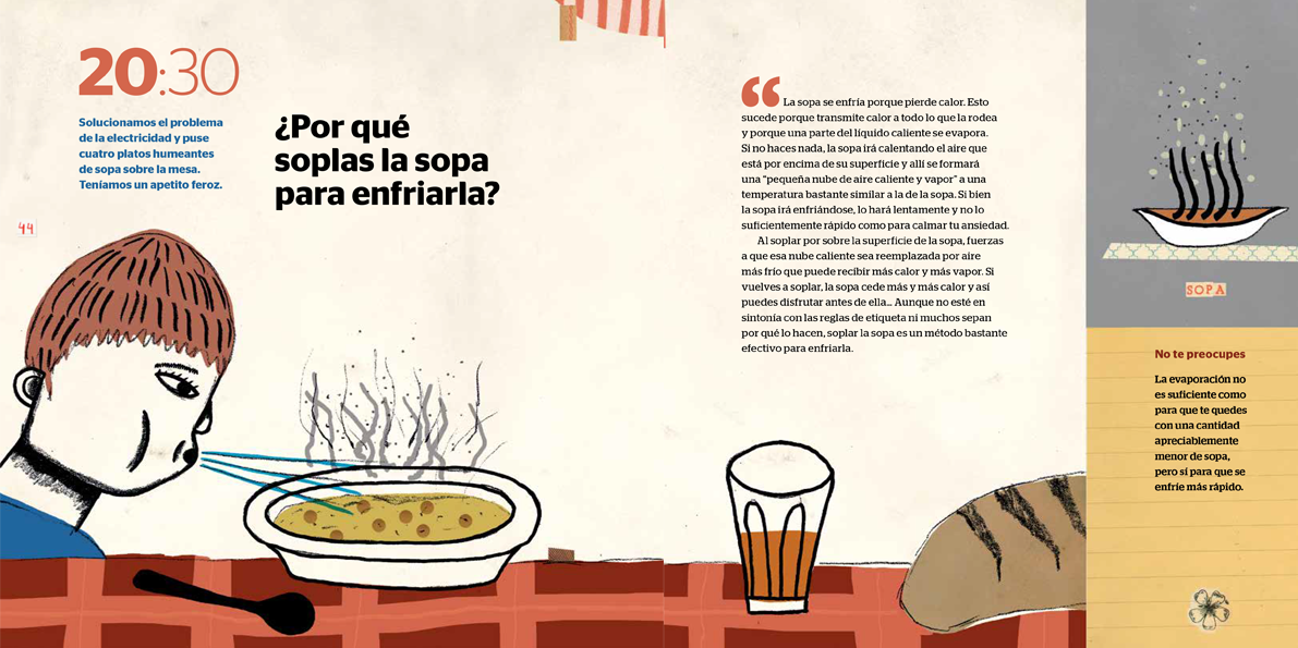 Física hasta en la sopa