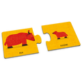 Memo Puzzle Animal - Leo Leo Libros